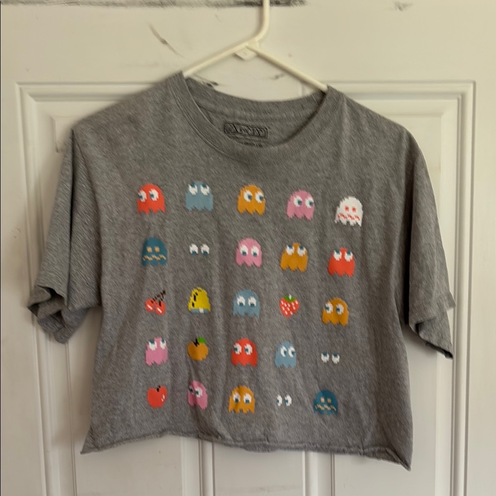 Size Small Pac-Man Cropped T-shirt